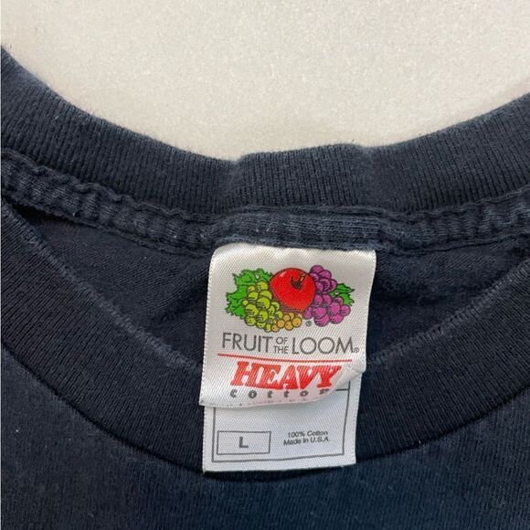 VINTAGE Billboard Latina Graphic T-shirt Men Large Black Short Sleeve Music - Picture 7 of 8